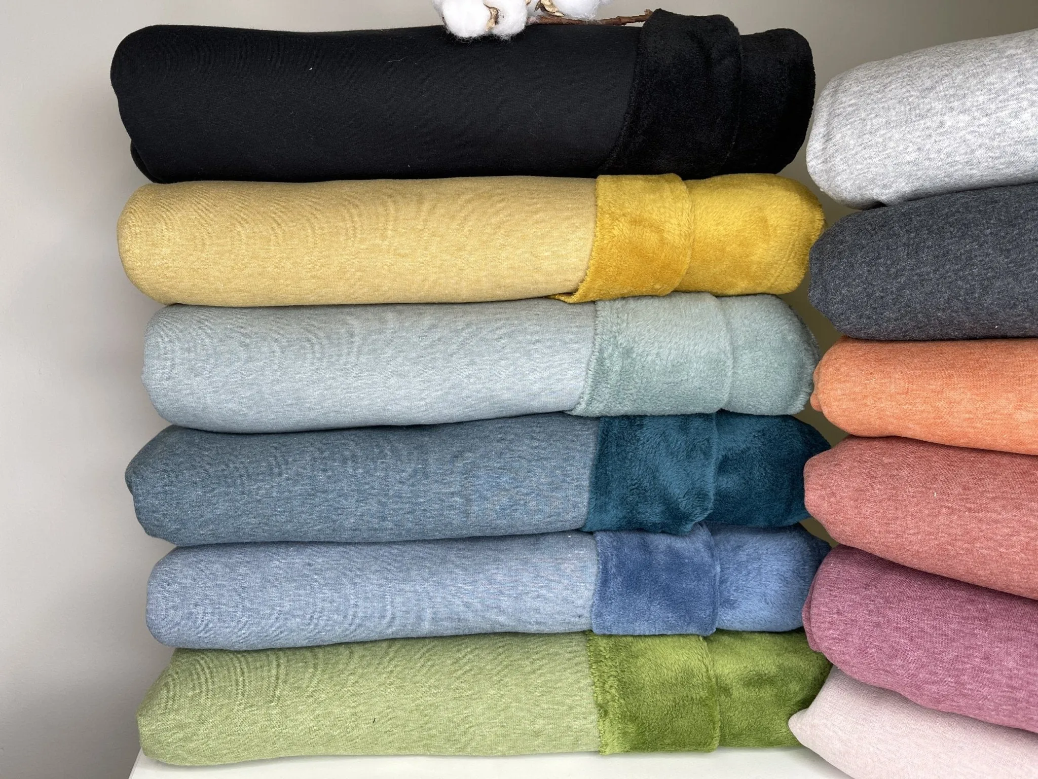 Alpine Fleece Plain Fabric