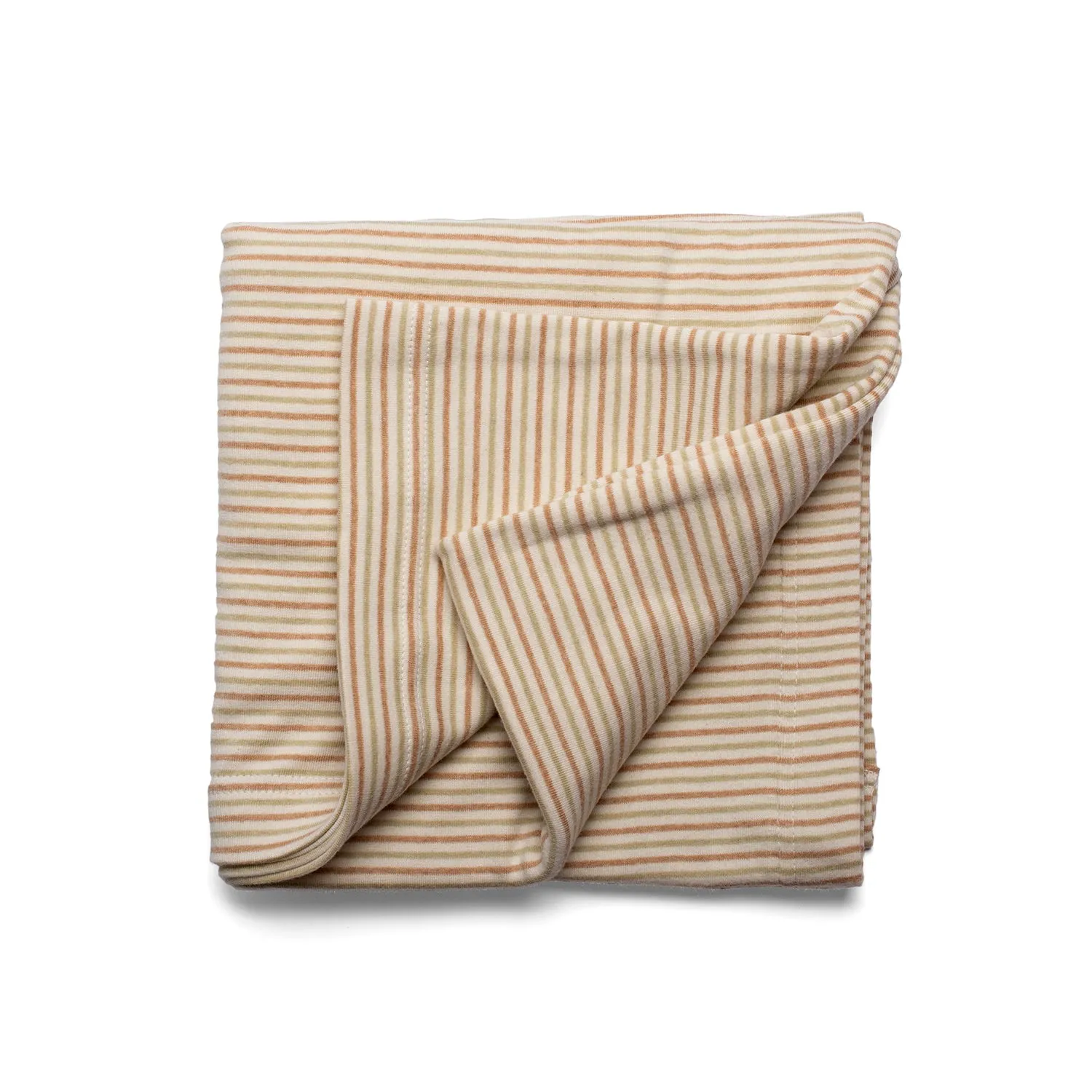 Organic Cotton Fleece Baby Receiving Blankets - 100% Biodegradable, No Elastic, Latex, Polyamide, or Synthetics