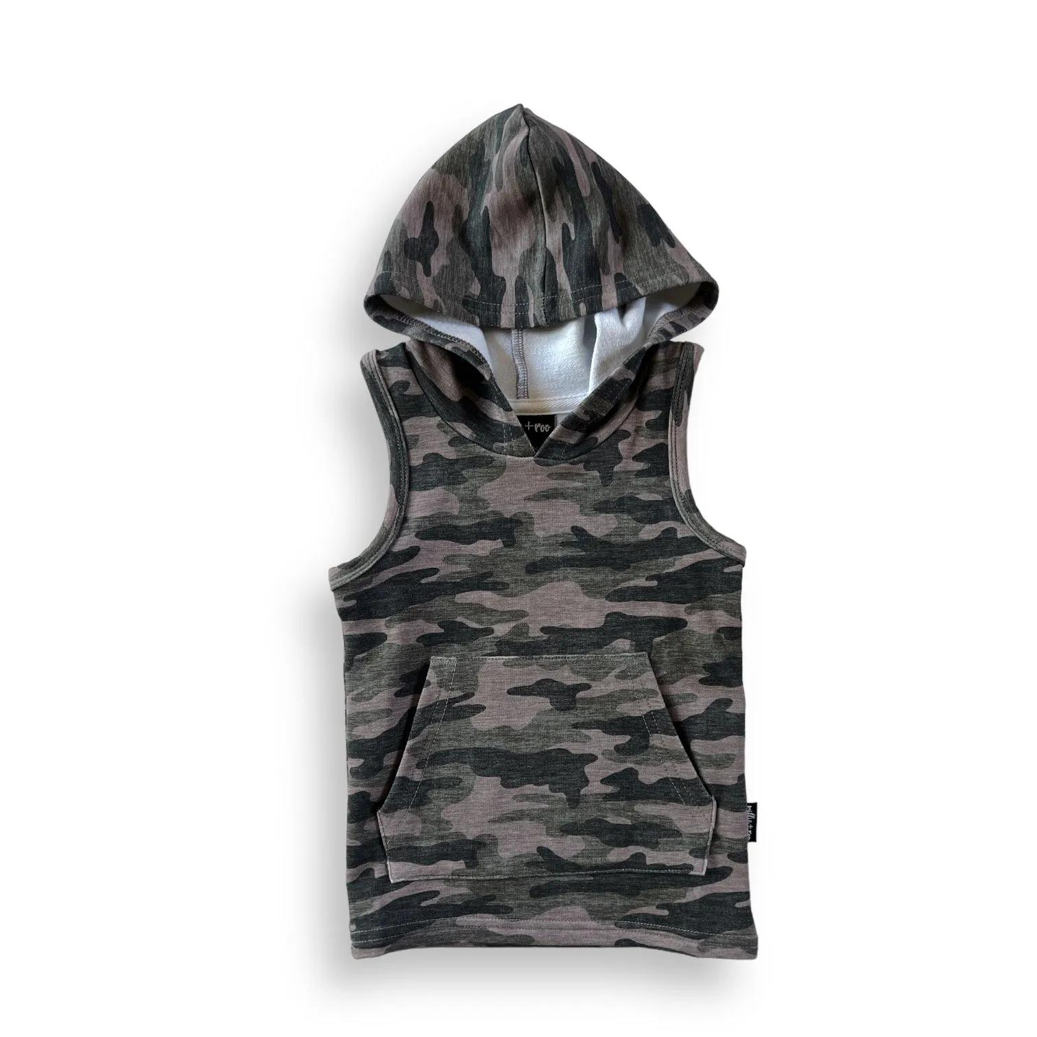 BAMBOO HOODIE TANK- Chris Camo