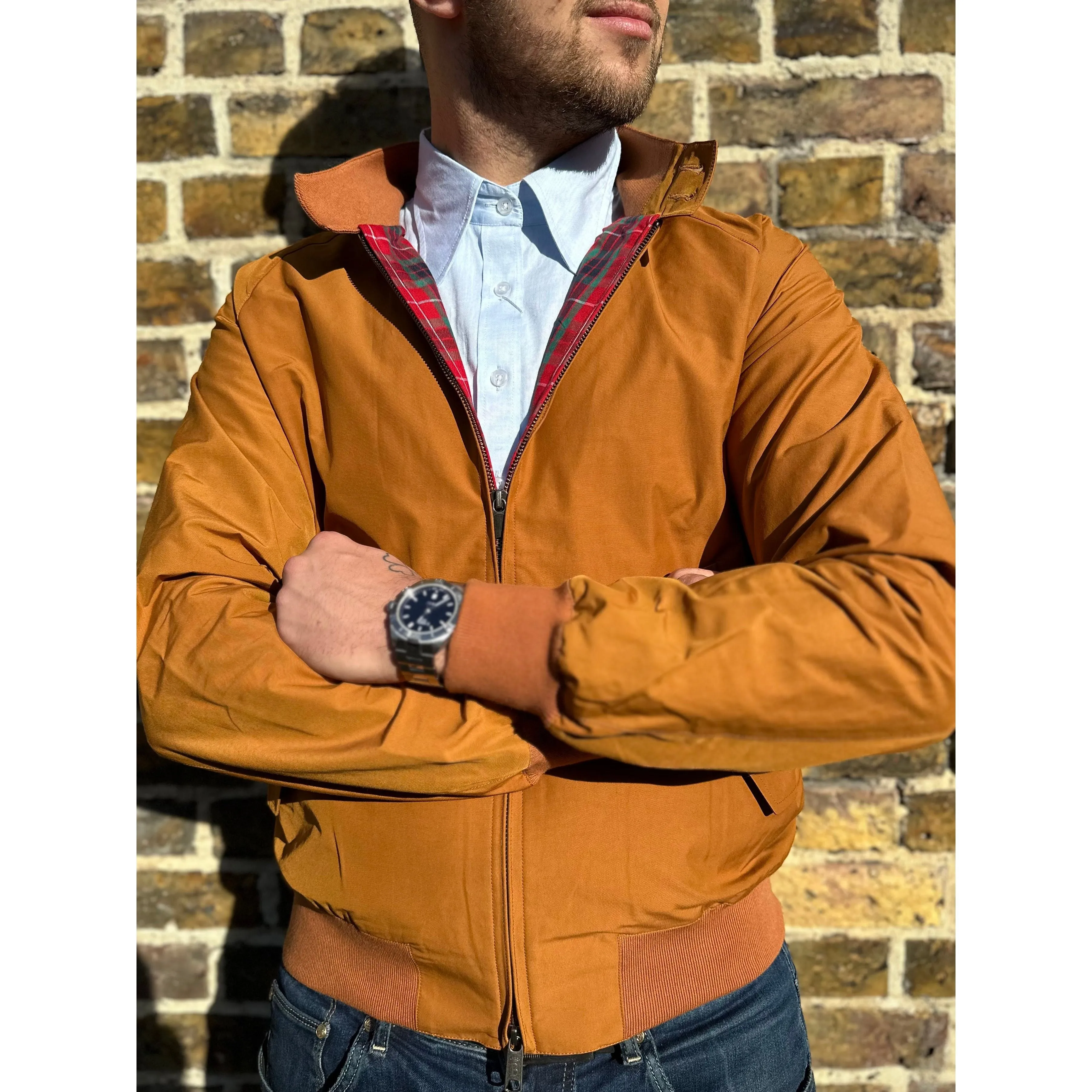 Baracuta - G9 Modern Classic Pumpkin Spice - Harrington Jacket