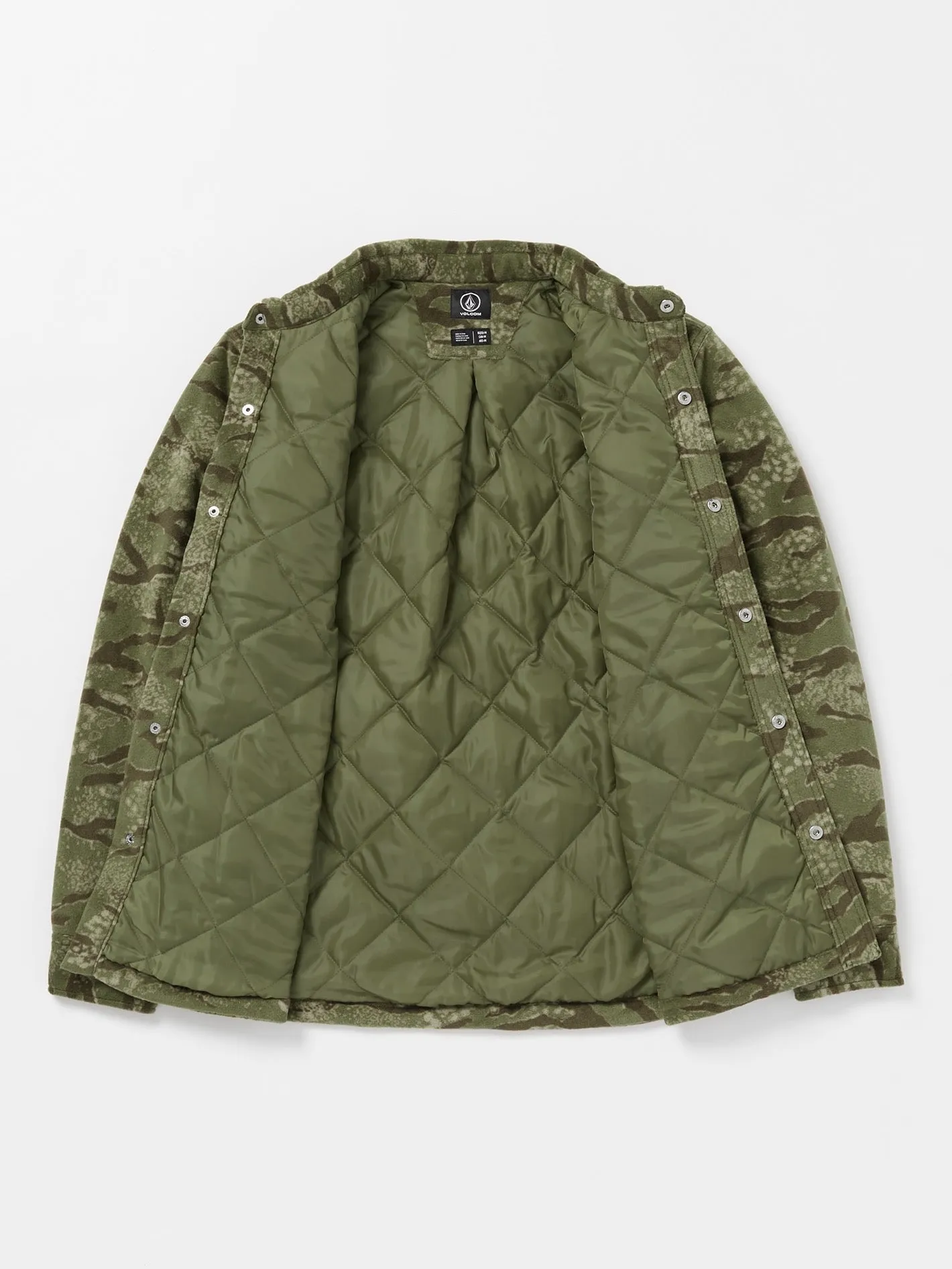 Bowered Fleece Long Sleeve Shirt - Squadron Green