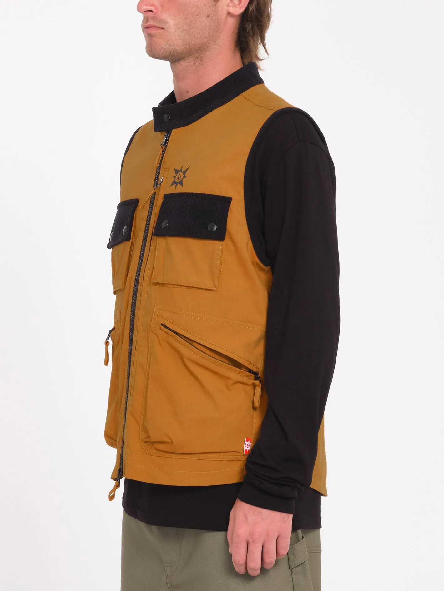 Bryan Iguchi Tds Vest - Chestnut Brown