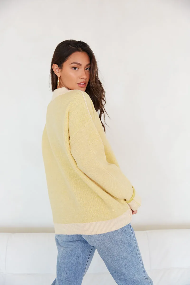 Carissa Reversible Colorblock Sweater