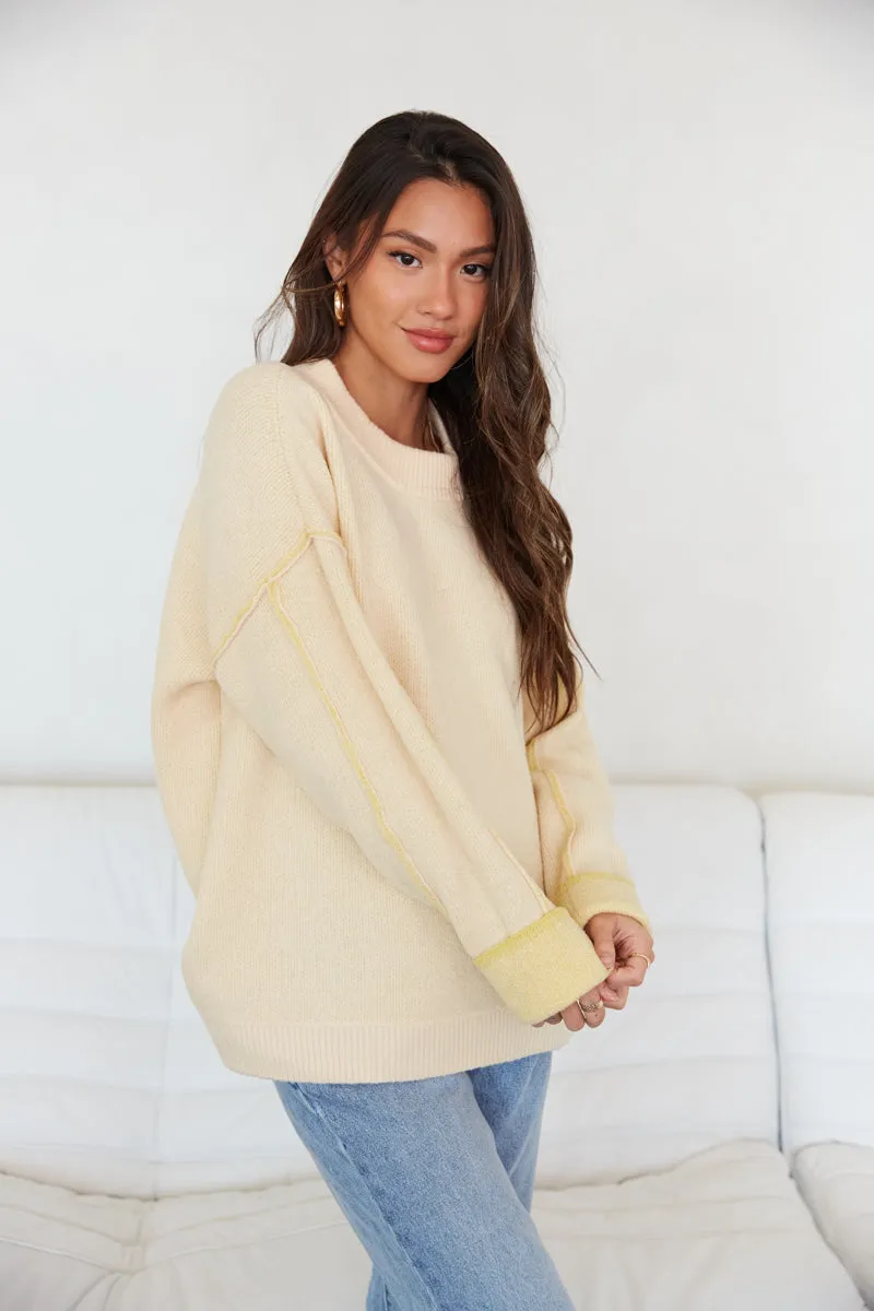 Carissa Reversible Colorblock Sweater