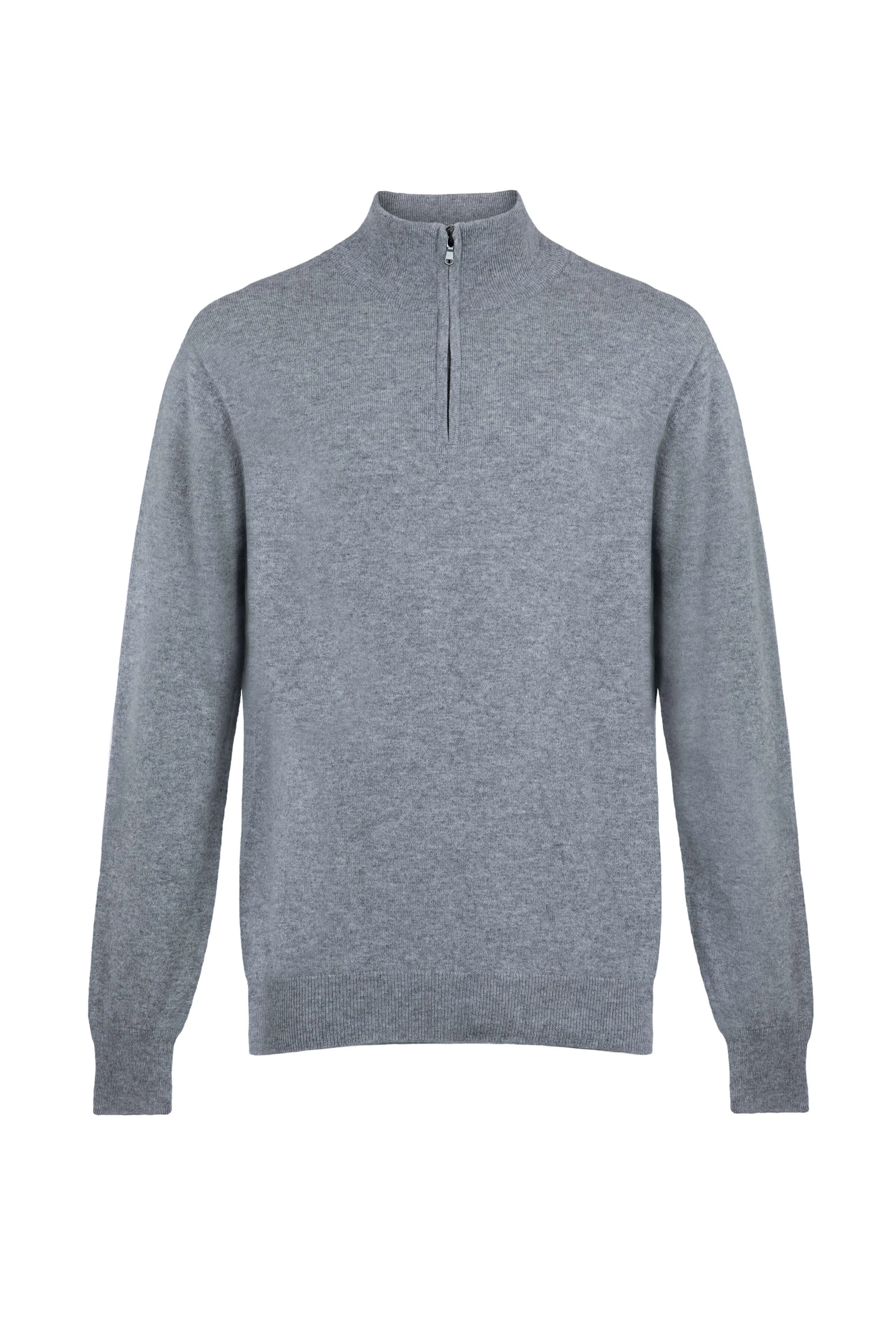 Cashmere Zip Neck Jumper