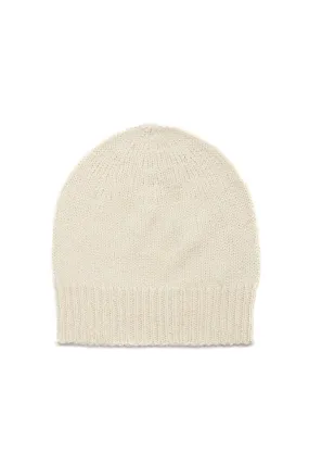 Ivory Cashmere Cheshire Knit Hat