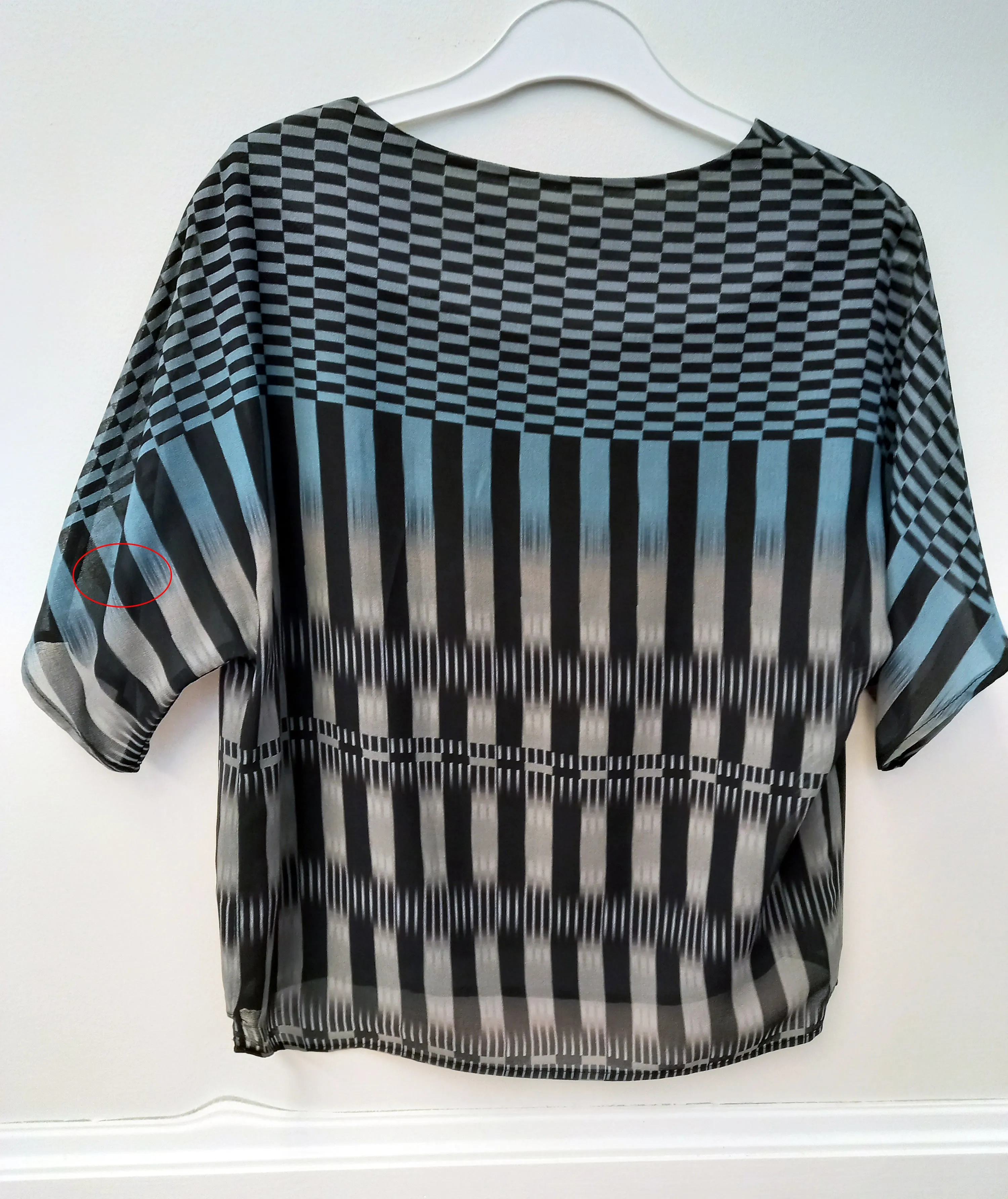 Defect | NYE Stripe Top | XS