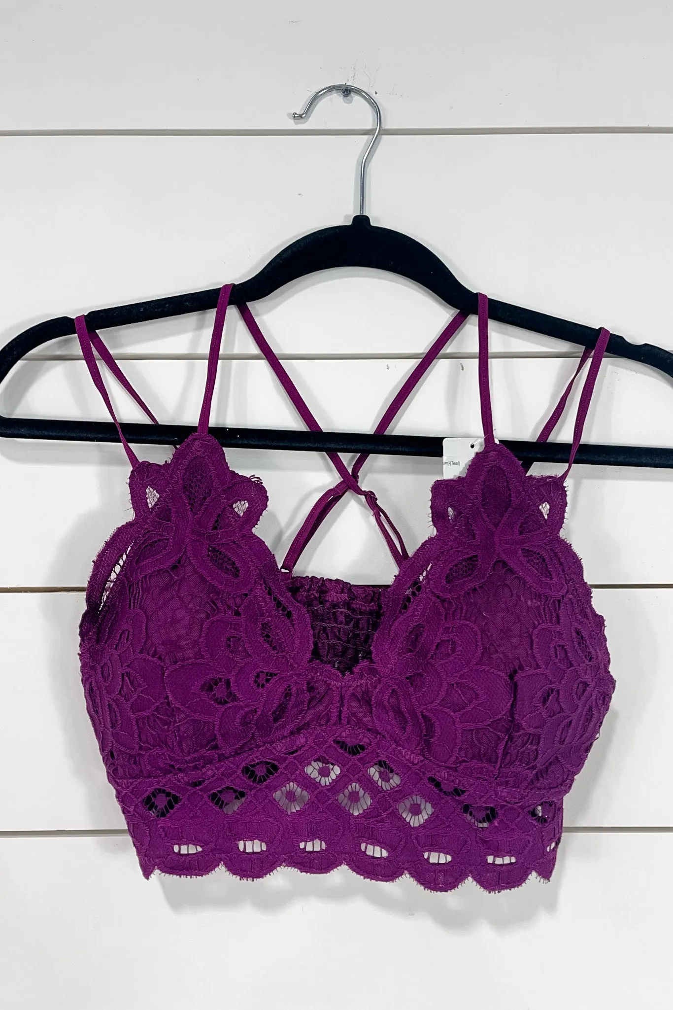 Feel Pretty- Lace Bralette - VARIETY COLORS