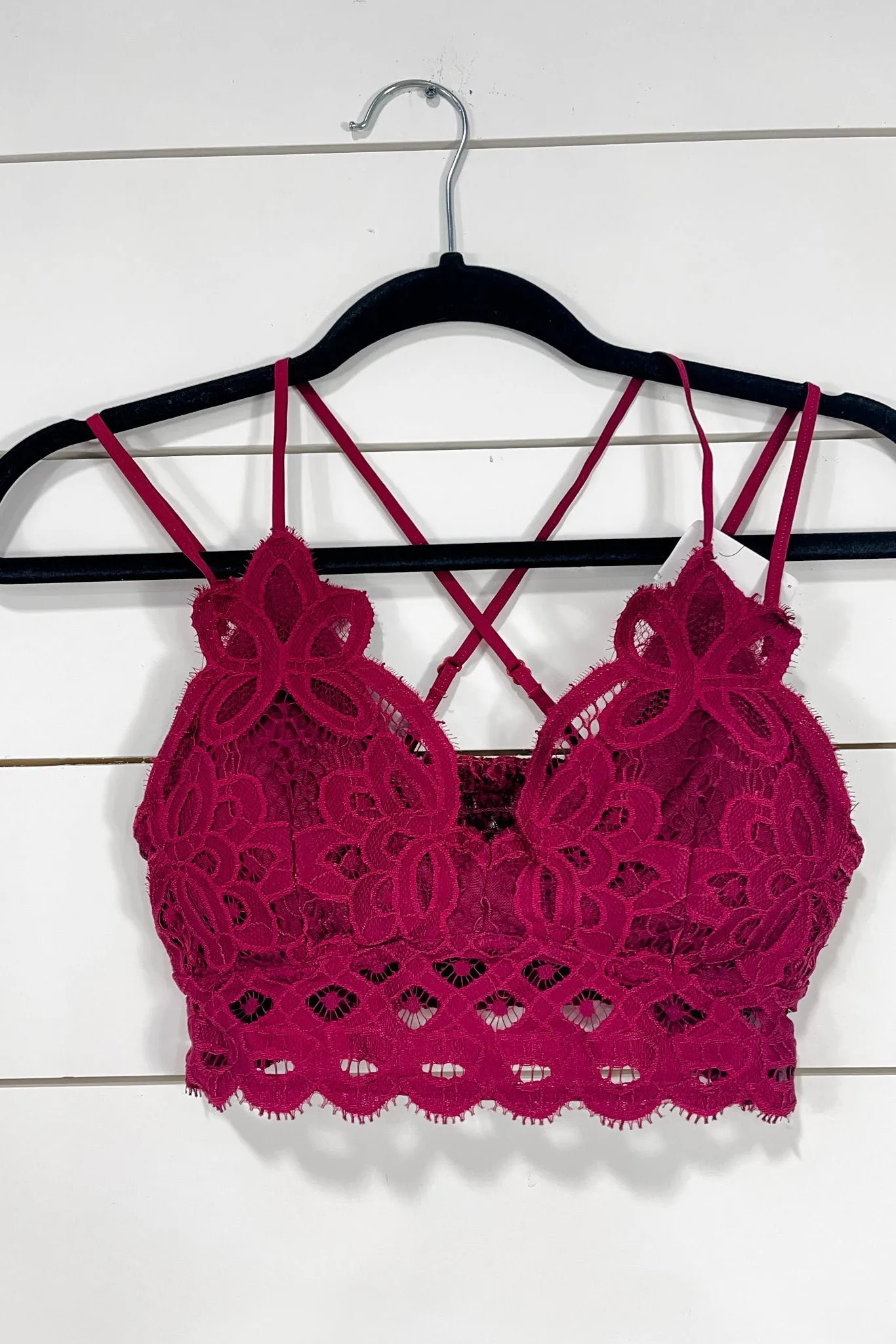 Feel Pretty- Lace Bralette - VARIETY COLORS