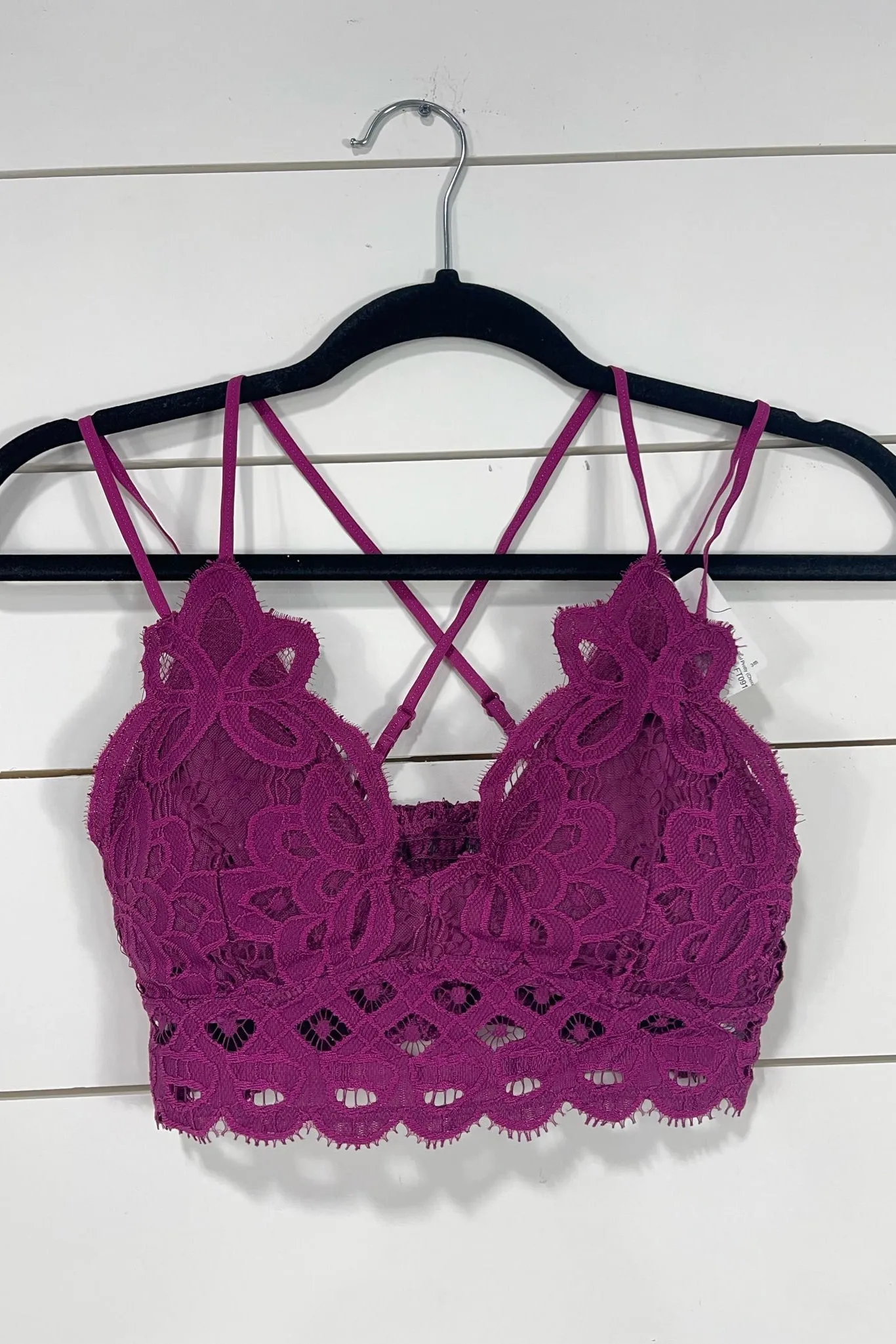 Feel Pretty- Lace Bralette - VARIETY COLORS