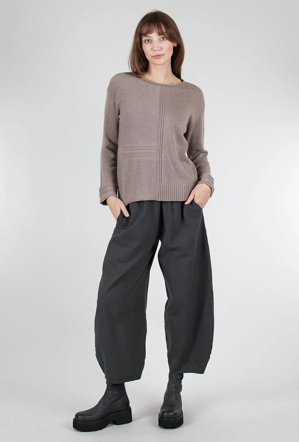 Fireside Front Seam Pullover, Driftwood