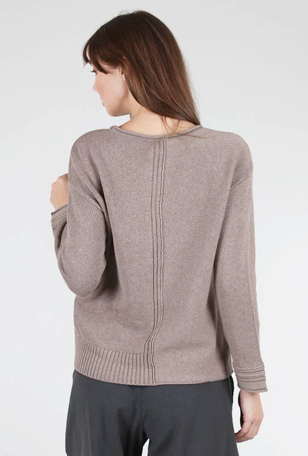 Fireside Front Seam Pullover, Driftwood