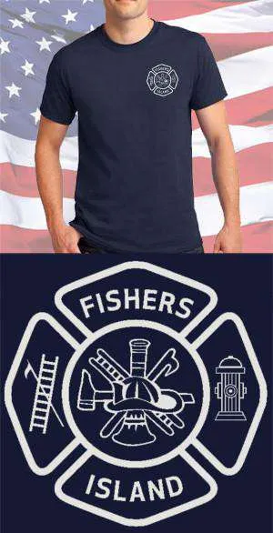 Fishers Island Fire Department Maltese Cross