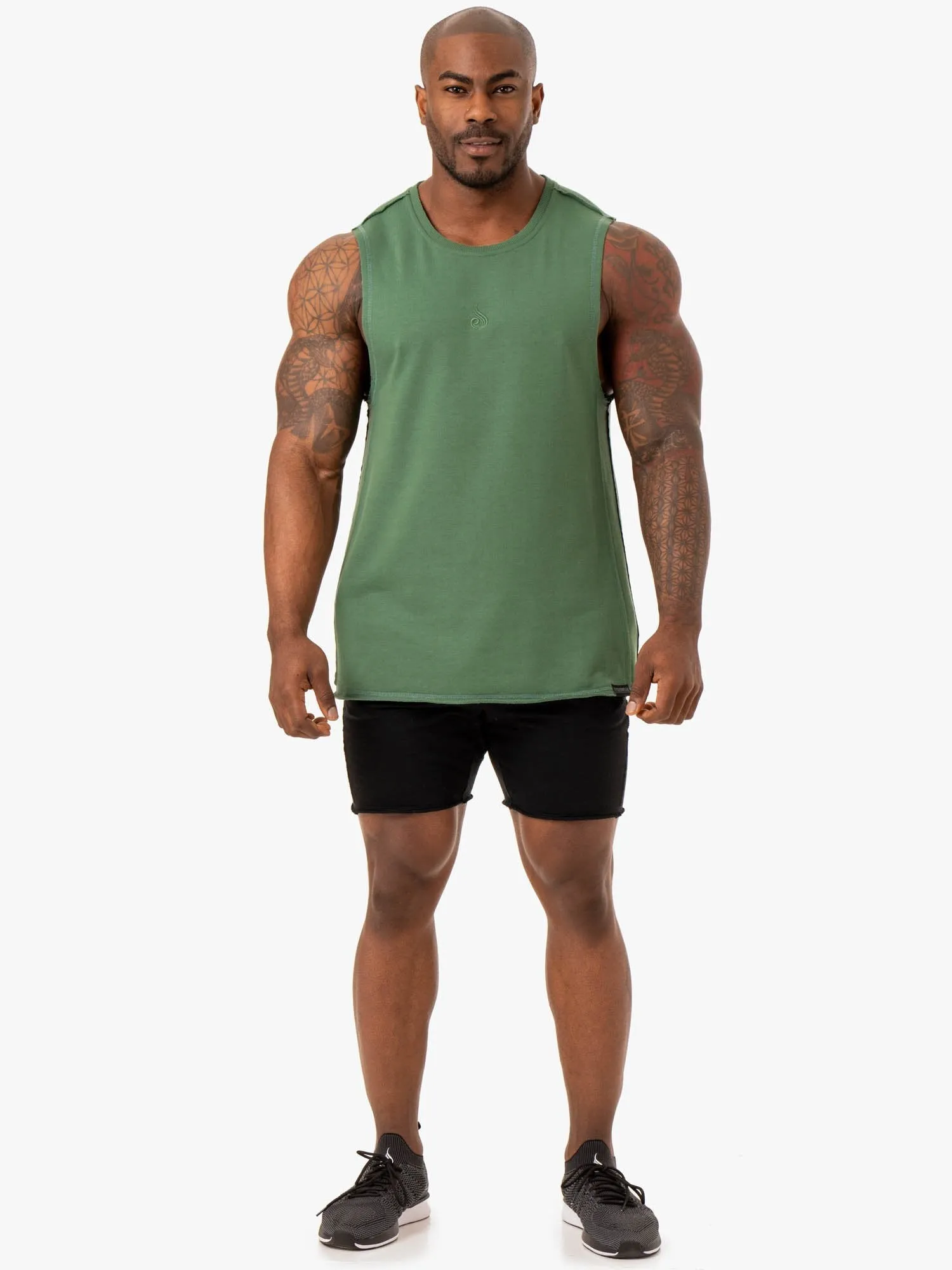 Force Fleece Tank - Green