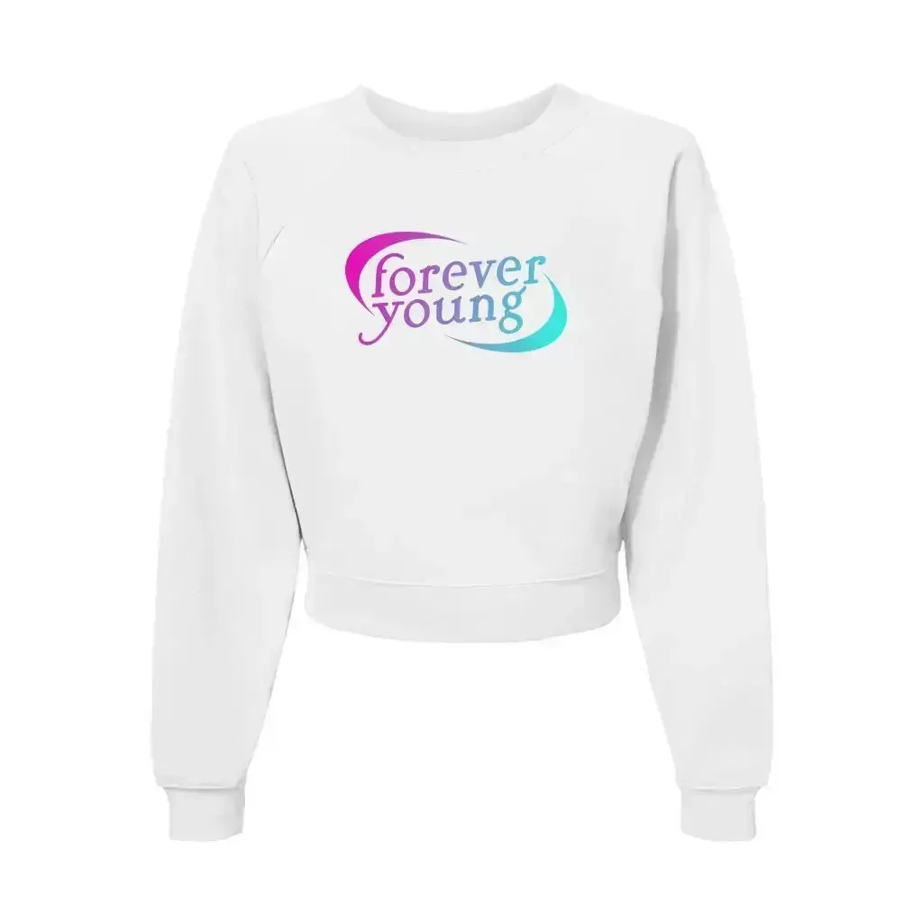 Forever Young Women's Raglan Pullover Fleece