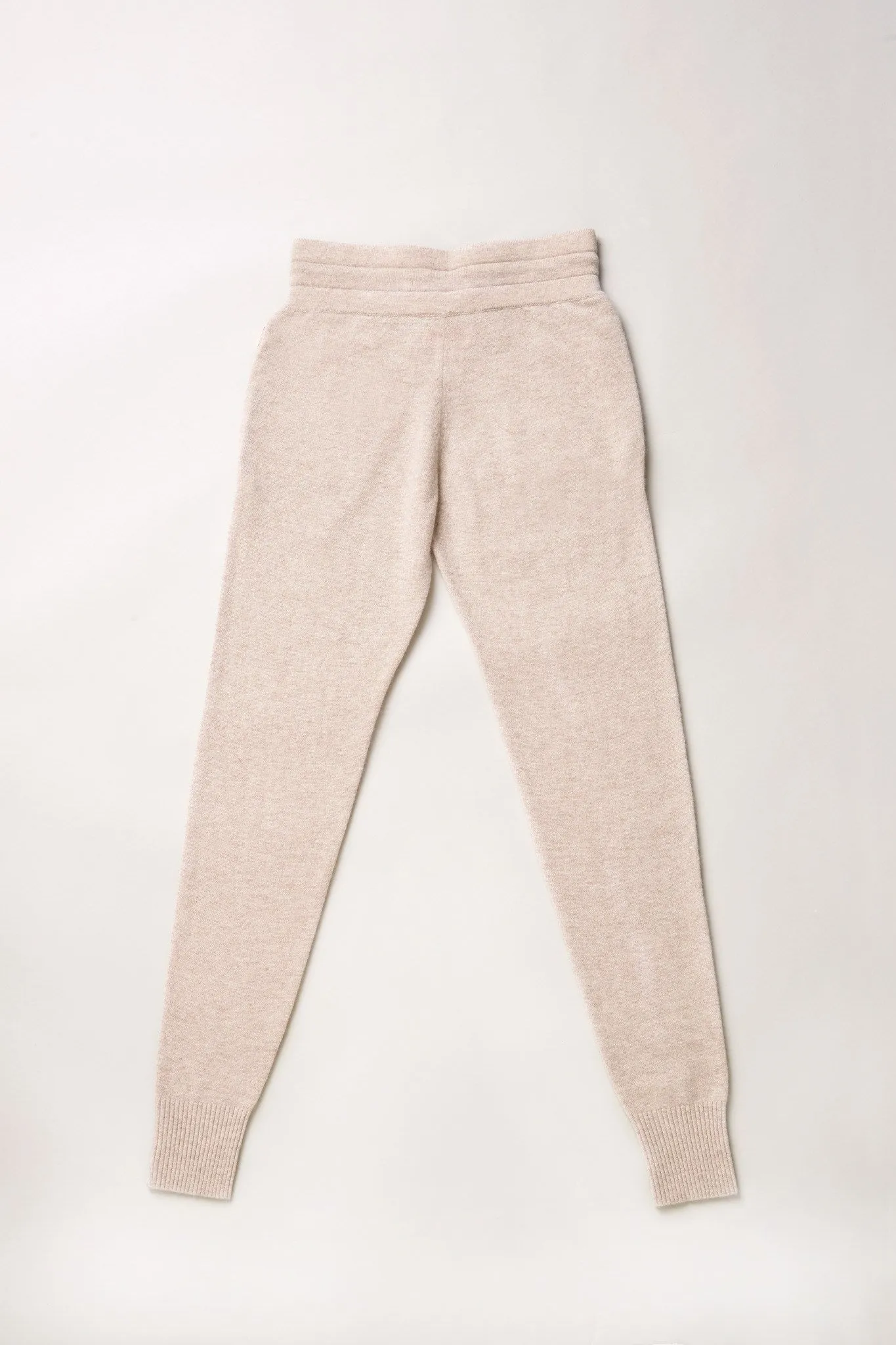 Go-Getter Cashmere Track Pants - Rosie Pastel Tau