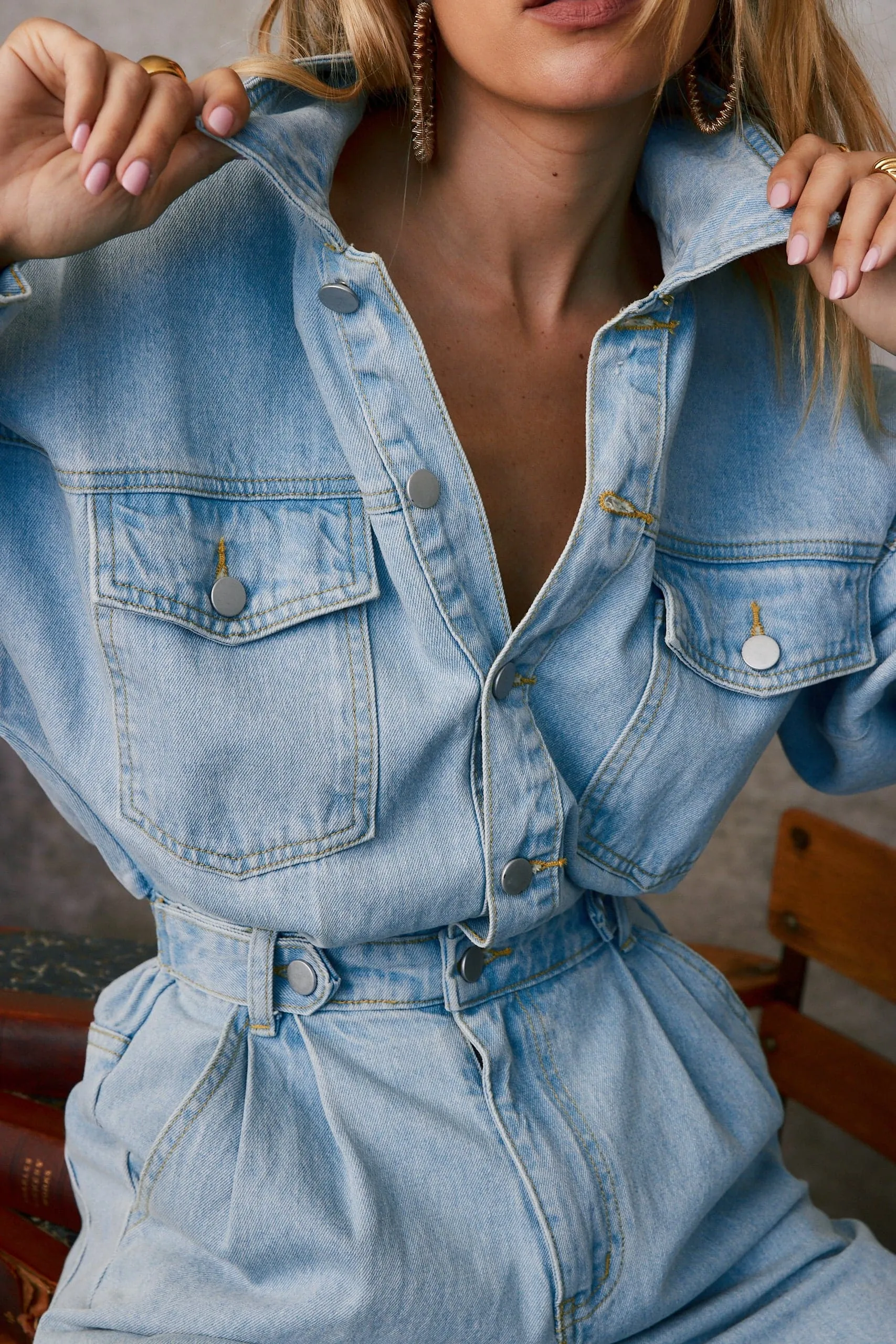 Hendrix Denim Jumpsuit