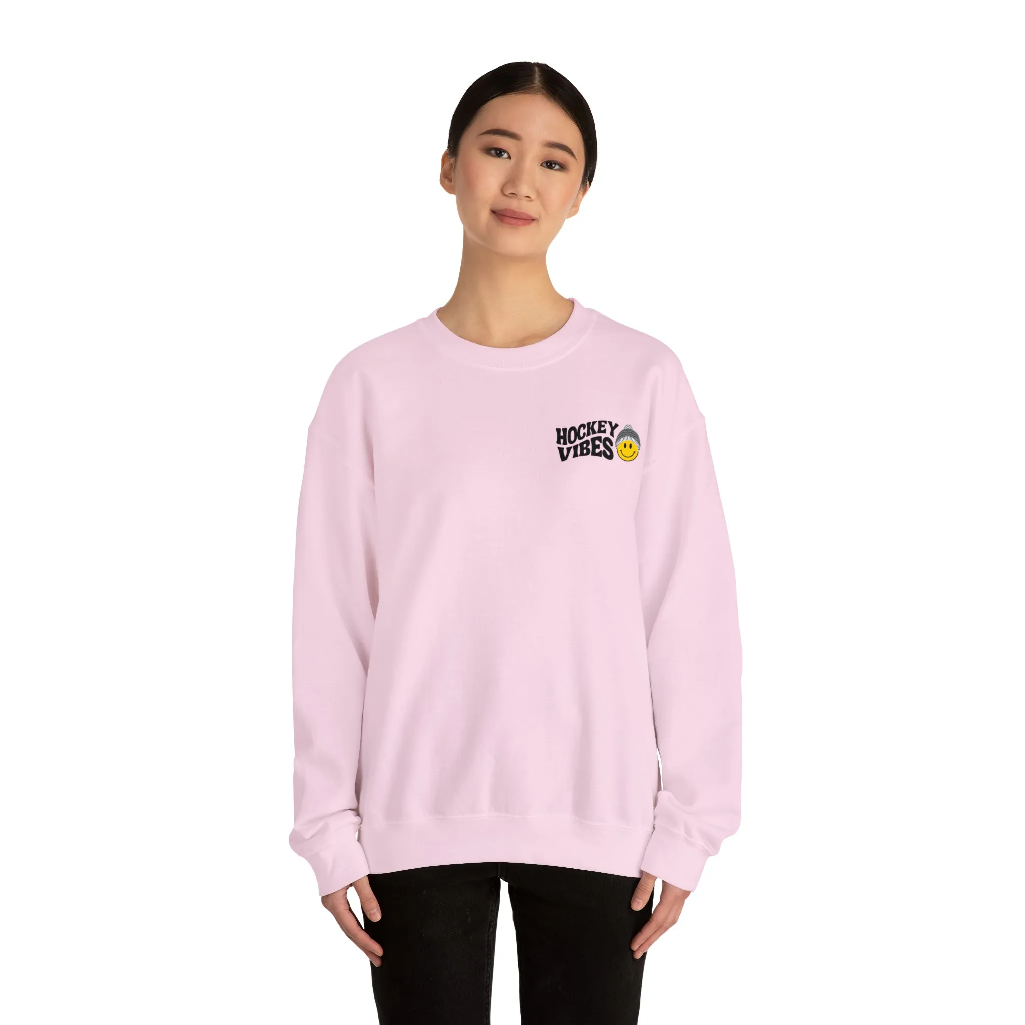 Hockey Vibes Unisex Heavy Blend™ Crewneck Sweatshirt