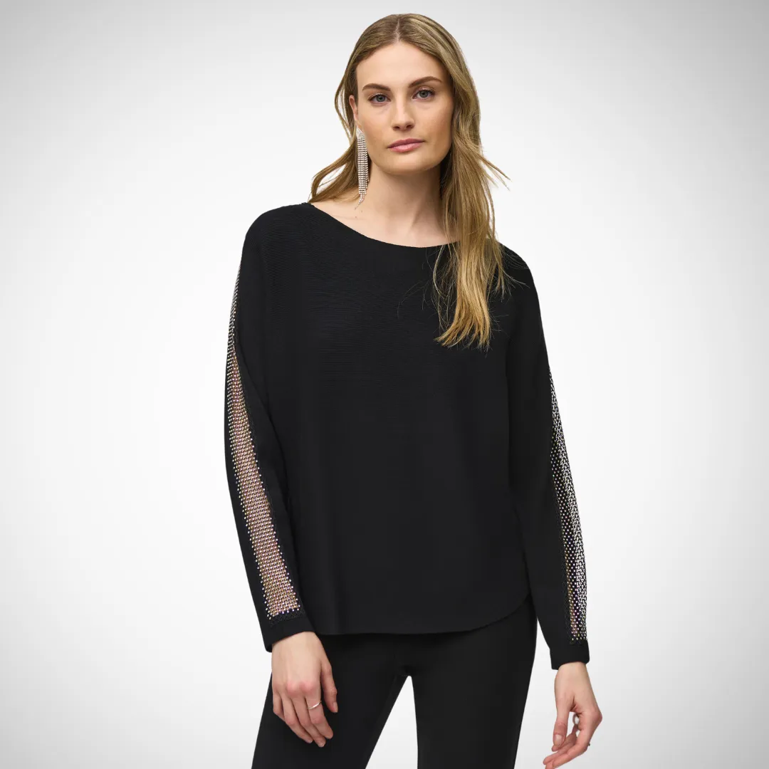 Joseph Ribkoff - Mesh Detail Pullover