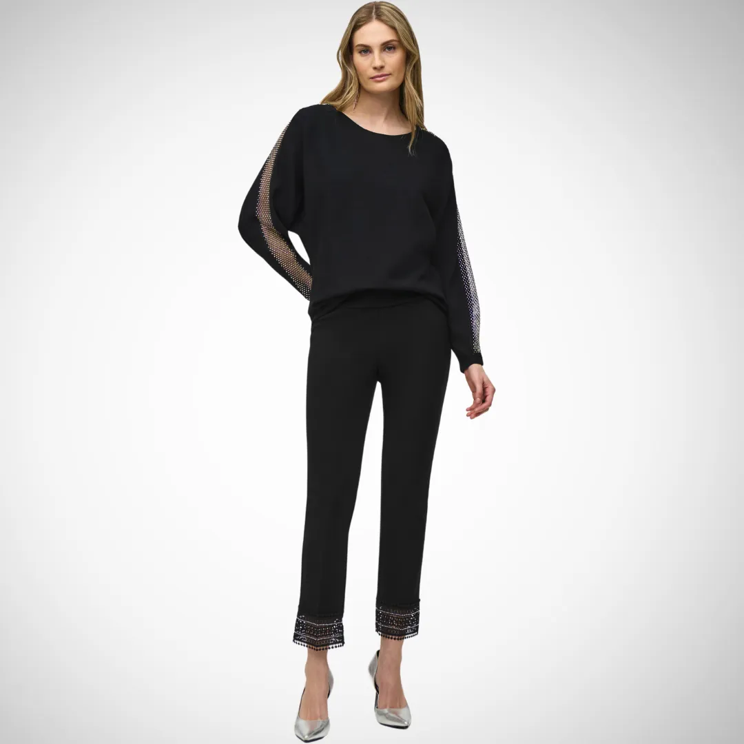 Joseph Ribkoff - Mesh Detail Pullover