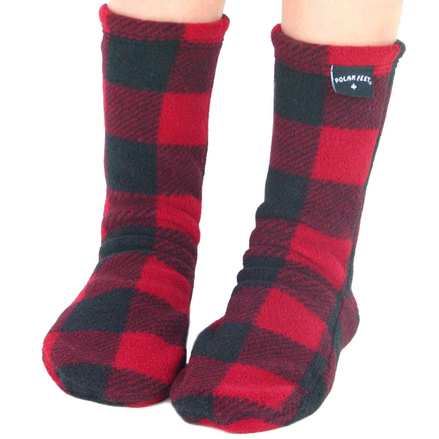 Kids' Fleece Socks - Lumberjack