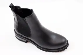 La Canadienne Womens Conner Chelsea Boot- Black Leather