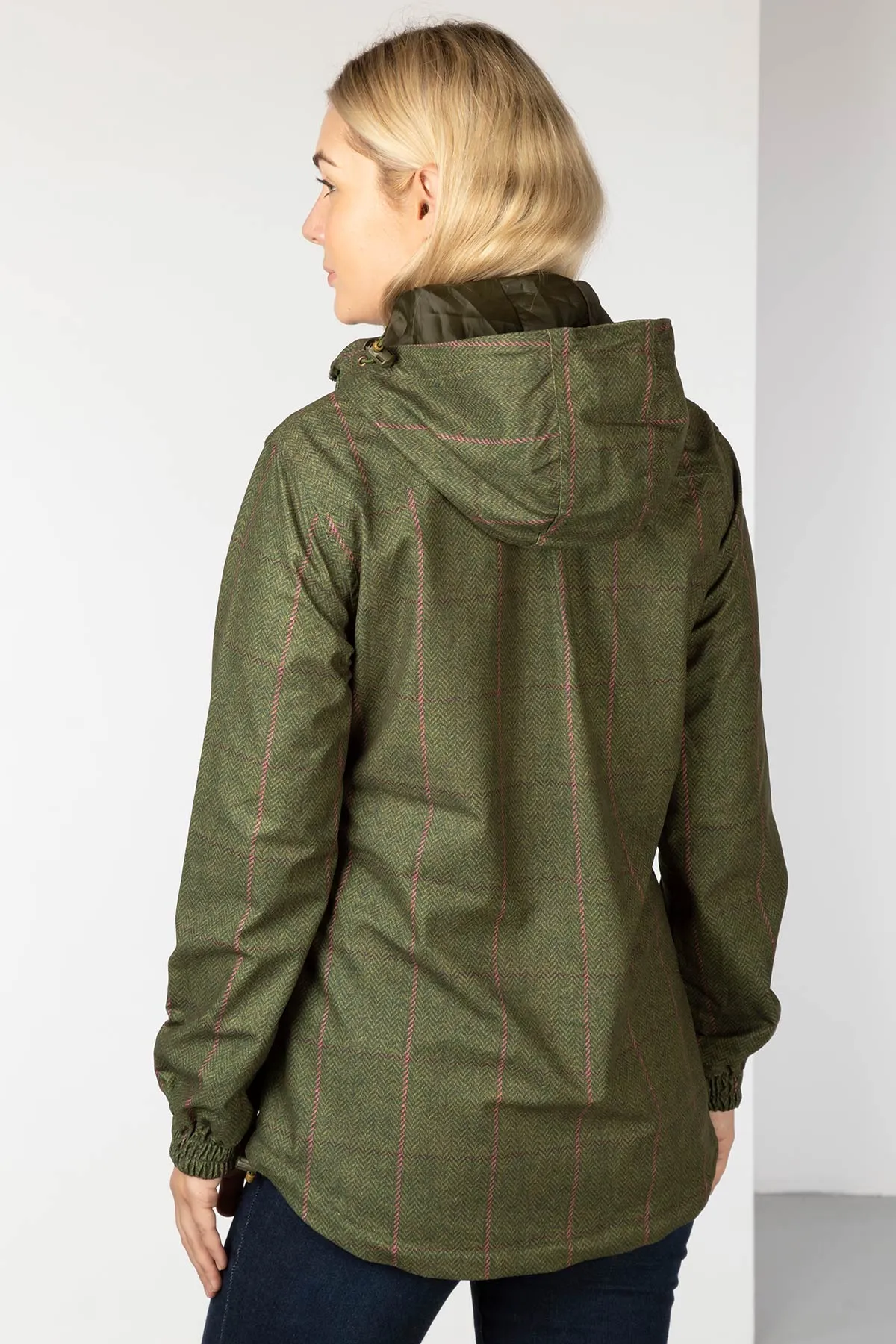 Ladies Tweed Print Shooting Smock - Danby