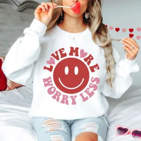 Love More • White Pullover