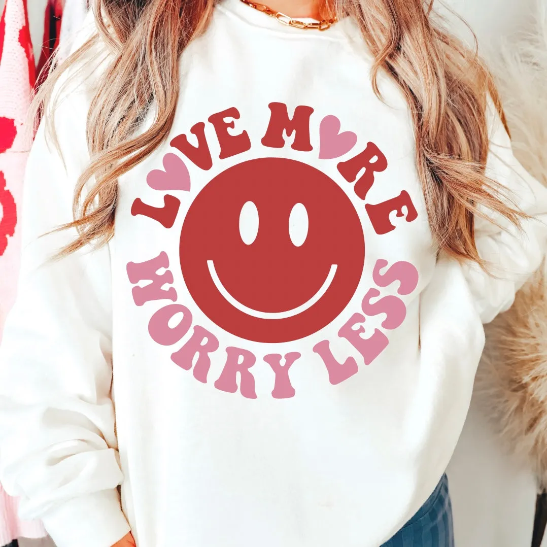 Love More • White Pullover