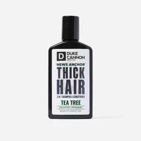 News Anchor 2-in-1 Hair Wash- Tea Tree - Duke Cannon