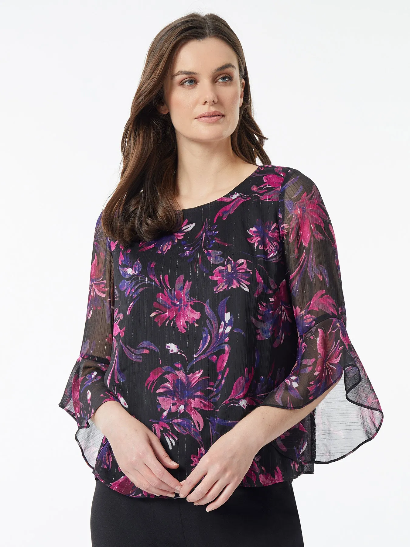 Petite Carrie Blouse, Soft Drape