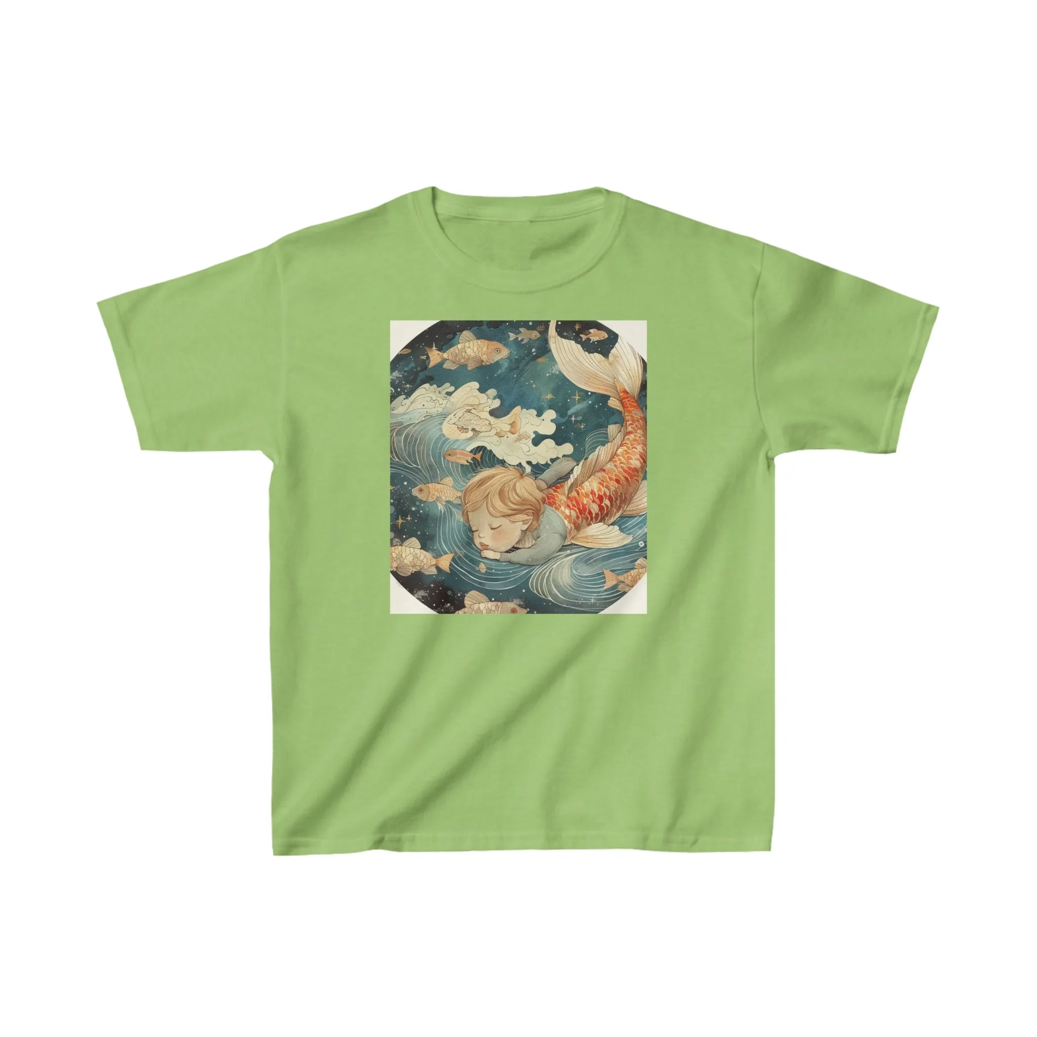 Pisces zodiac Kids Heavy Cotton™ Tee