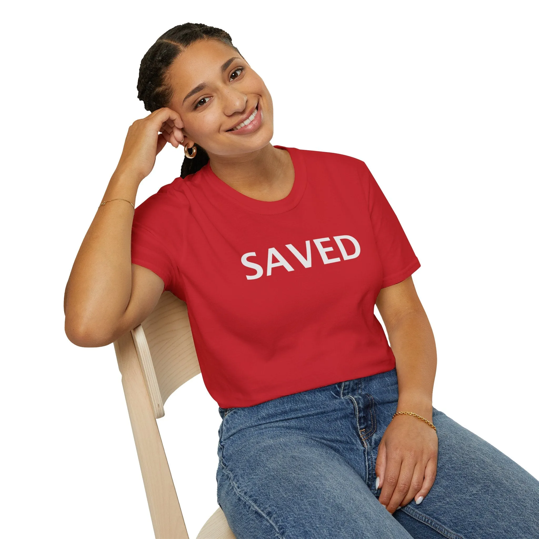 Saved - Unisex shirt (multiple colors available)