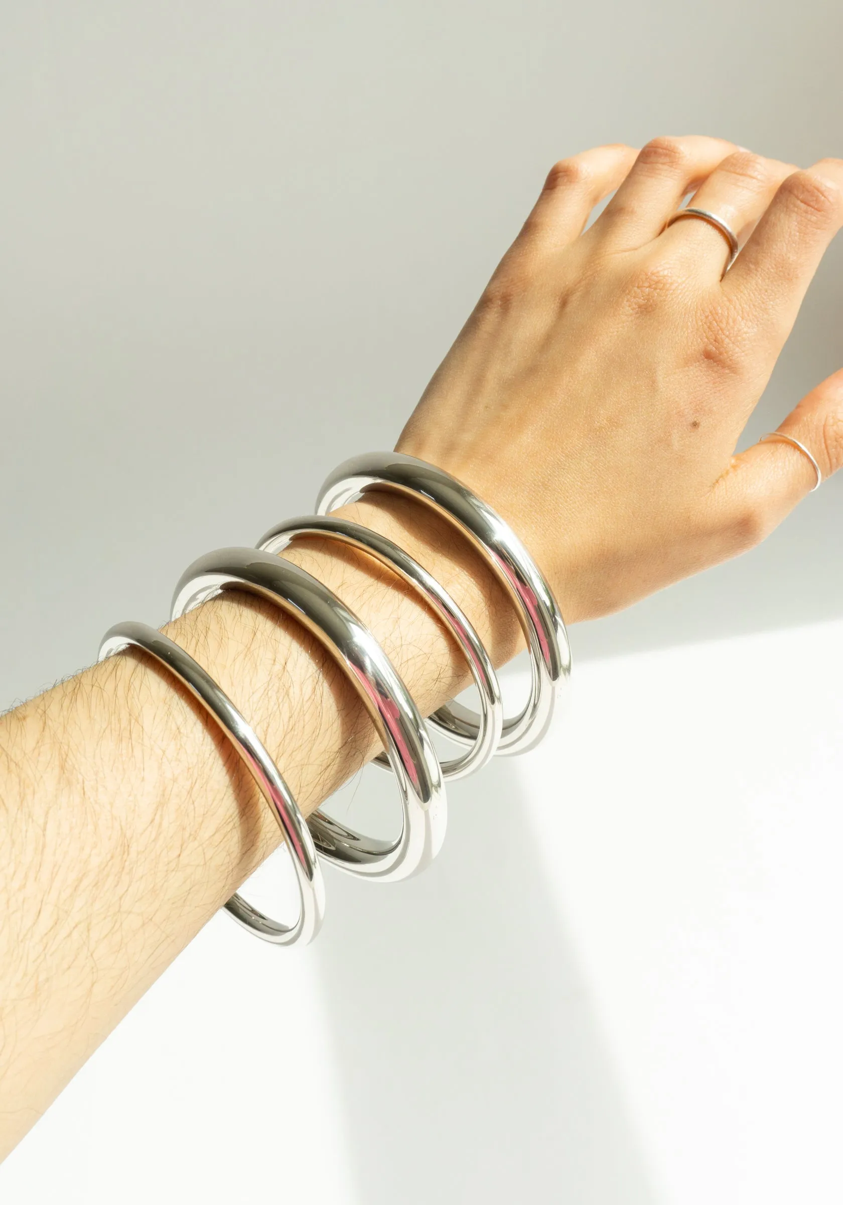 Thick Infinity Bracelet