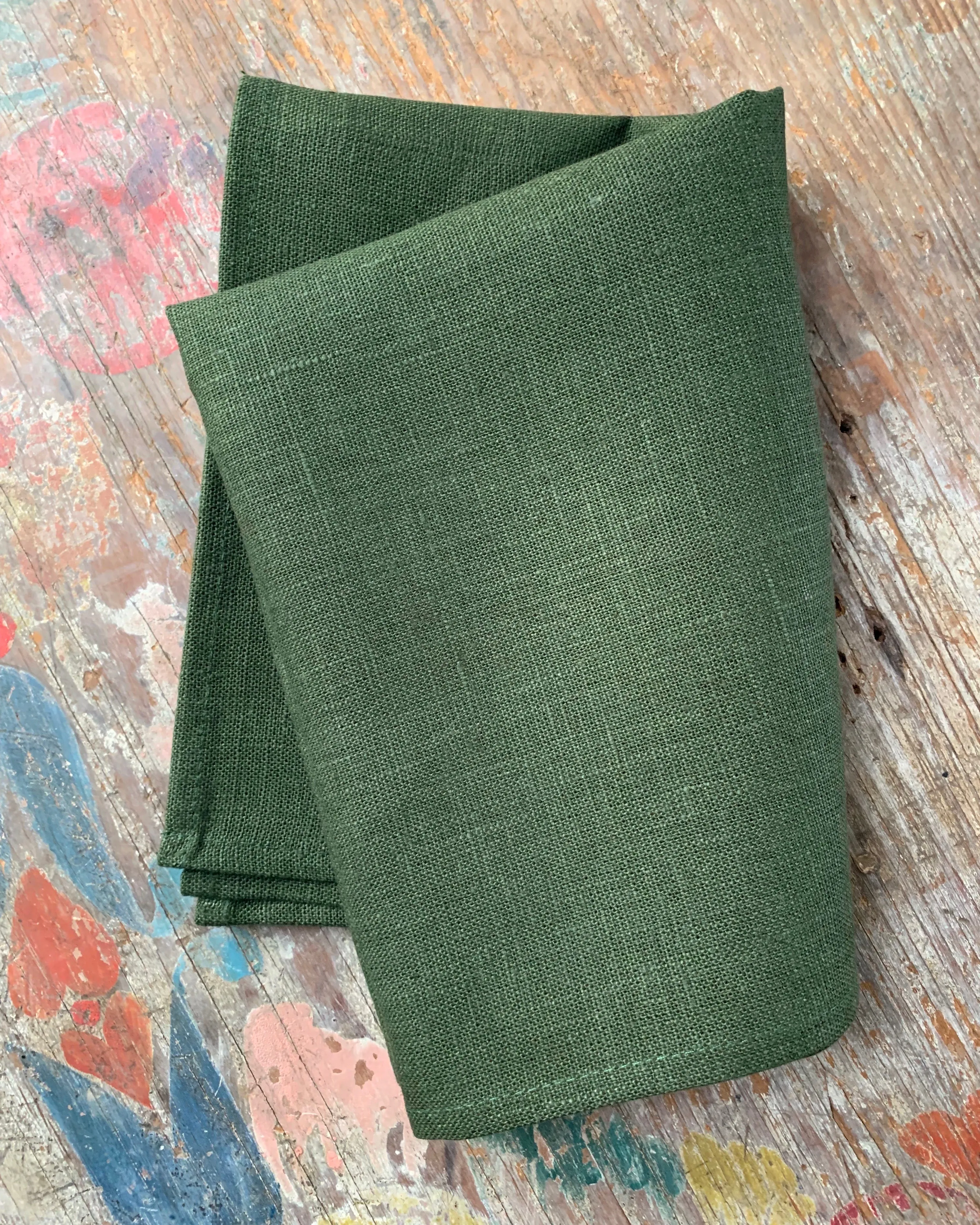 Thick Linen Kitchen Cloth: Laurel