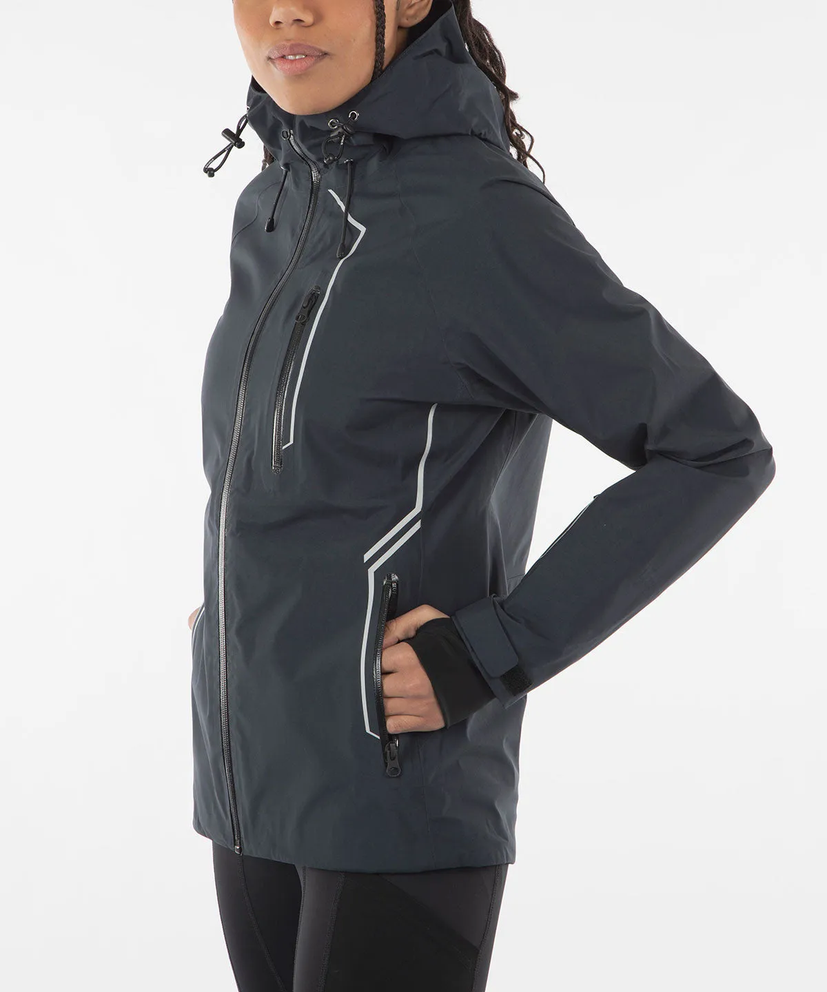 Women's Mia Zephal Max Hooded Rain Jacket