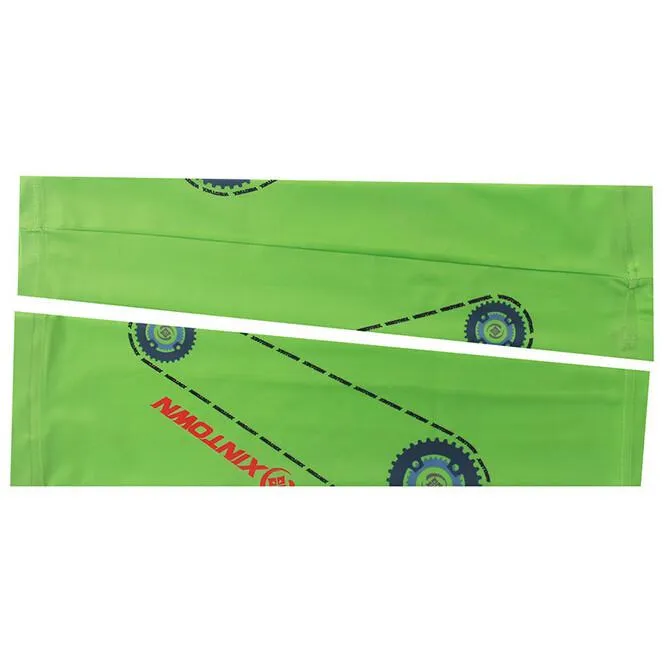 XINTOWN Green Gear Cycling Arm Warmers